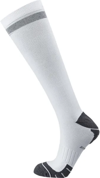 Endurance Torent Reflective Long - Kompressions-Laufsocken - Weiß - Gr. 35/38