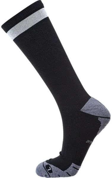 Endurance Torent Reflective Mid Length - Laufsocken - Schwarz - Gr. 39/42