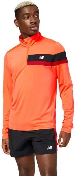 New Balance Accelerate Half Zip Laufshirt Herren