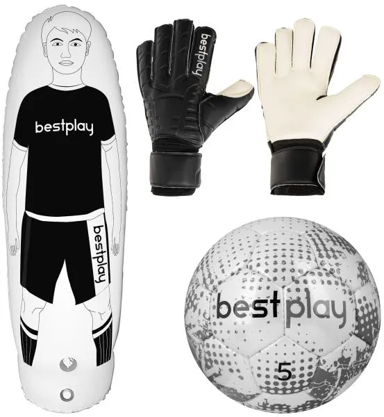 Bestplay Torwarthandschuh Kind + Fußball + Airdummy